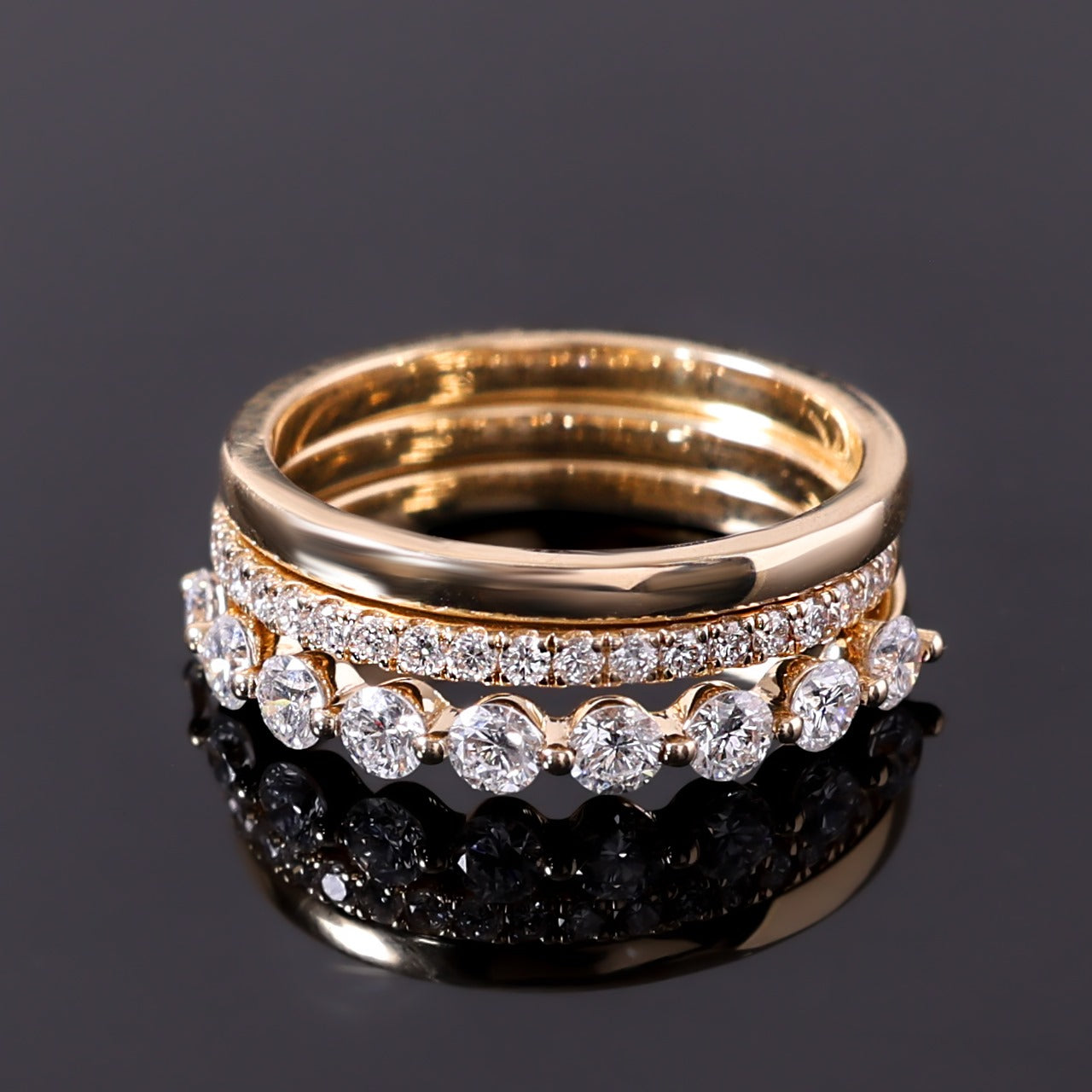3 Piece Ring Set