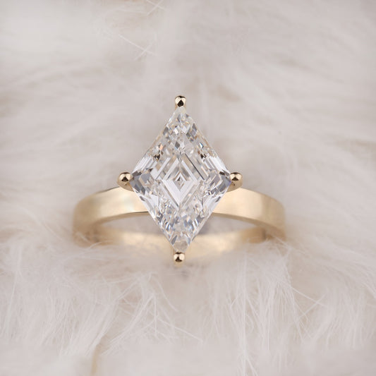Diamond Shaped Diamond RIng